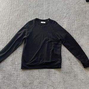 Buck Mason black sweatshirt, medium